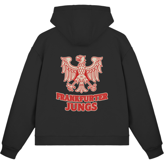 FRANKFURTER JUNGS - Adler, Stolz und Zusammenhalt - Fluffy Boxcut Zipper