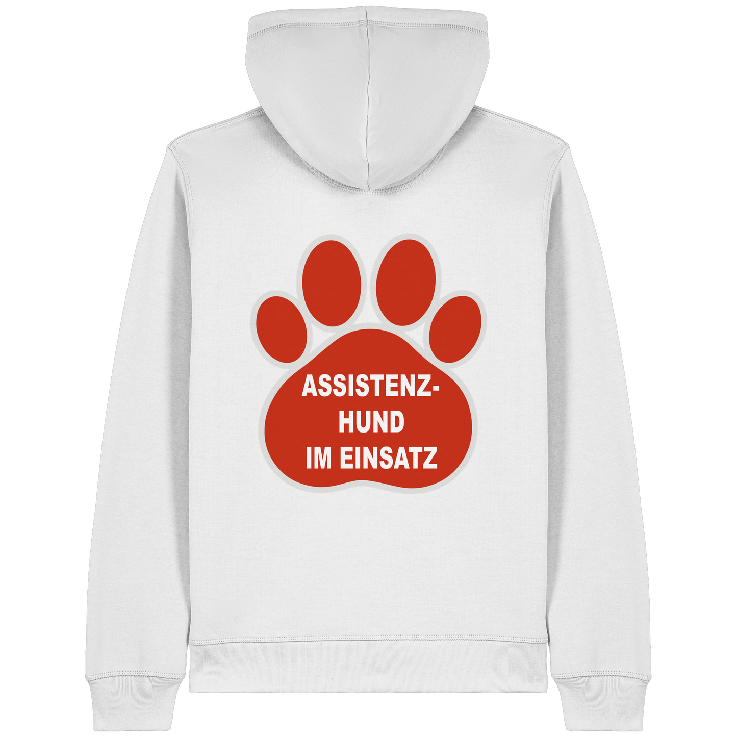 Assistenzhund im Einsatz – Klare Botschaft. Mehr Sicherheit. Mehr Respekt. - Organic Lightweight Zipper