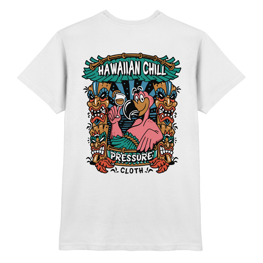 Hawaiian Chill - Tiki Style - Pressure Cloth - Premium Shirt