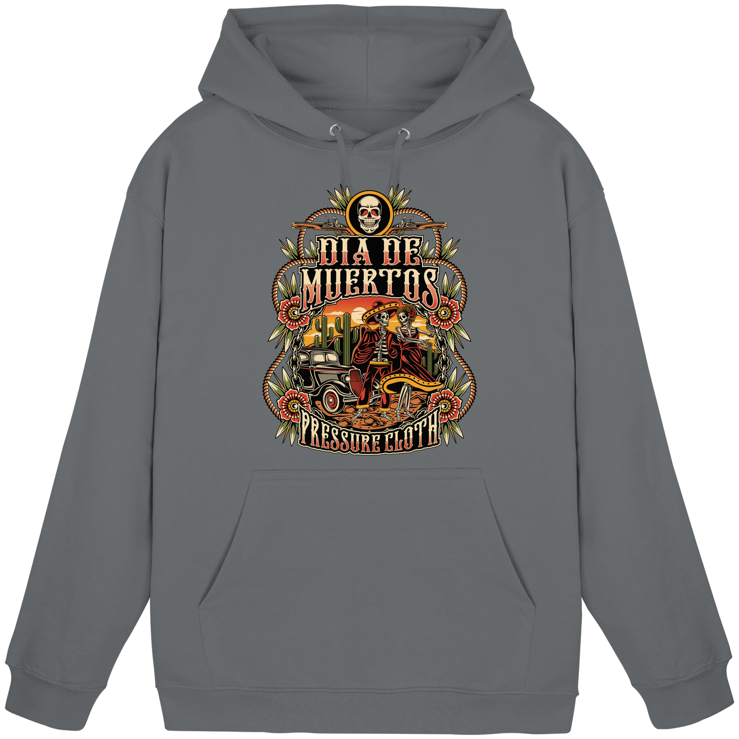 DIA DE MUERTOS - Pressure Cloth - Basic Unisex Hoodie