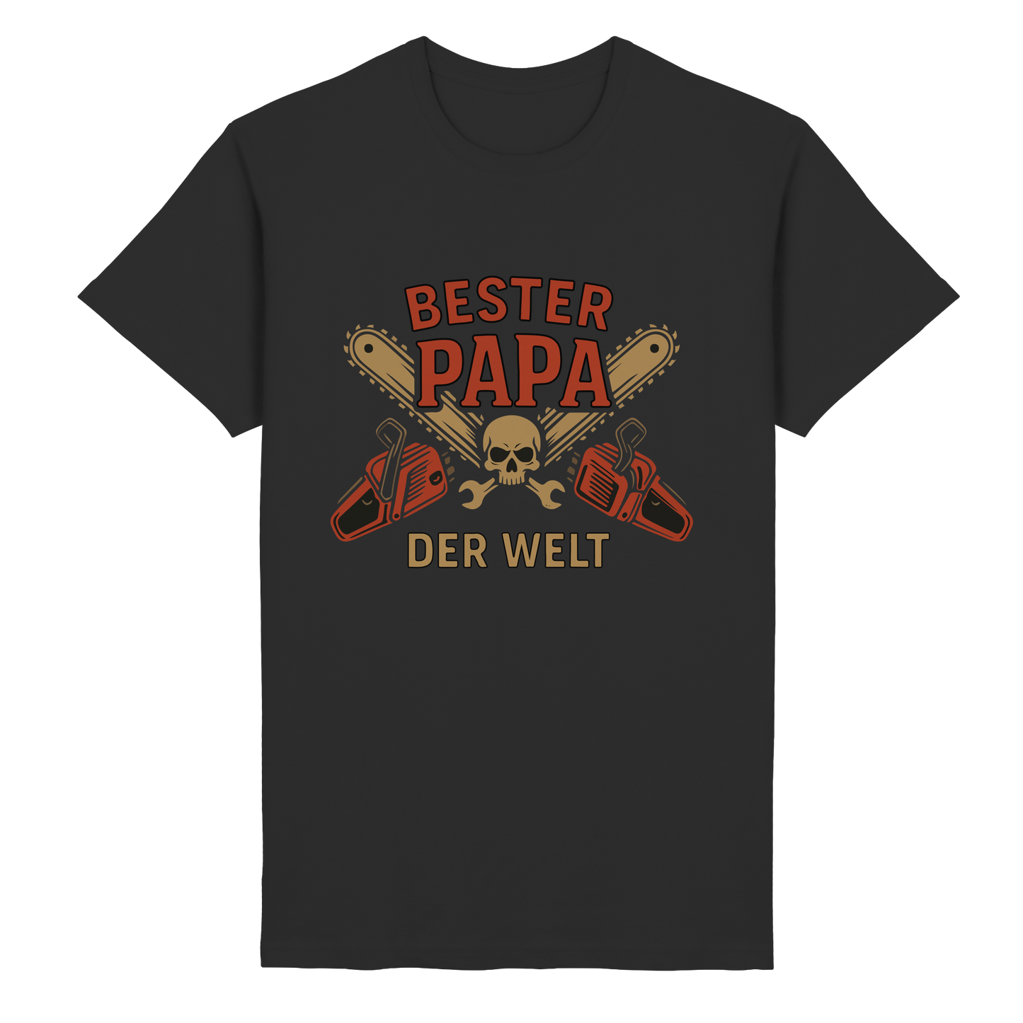 Bester Papa der Welt - Heimwerker Geschenk - Heavy Cotton T-Shirt