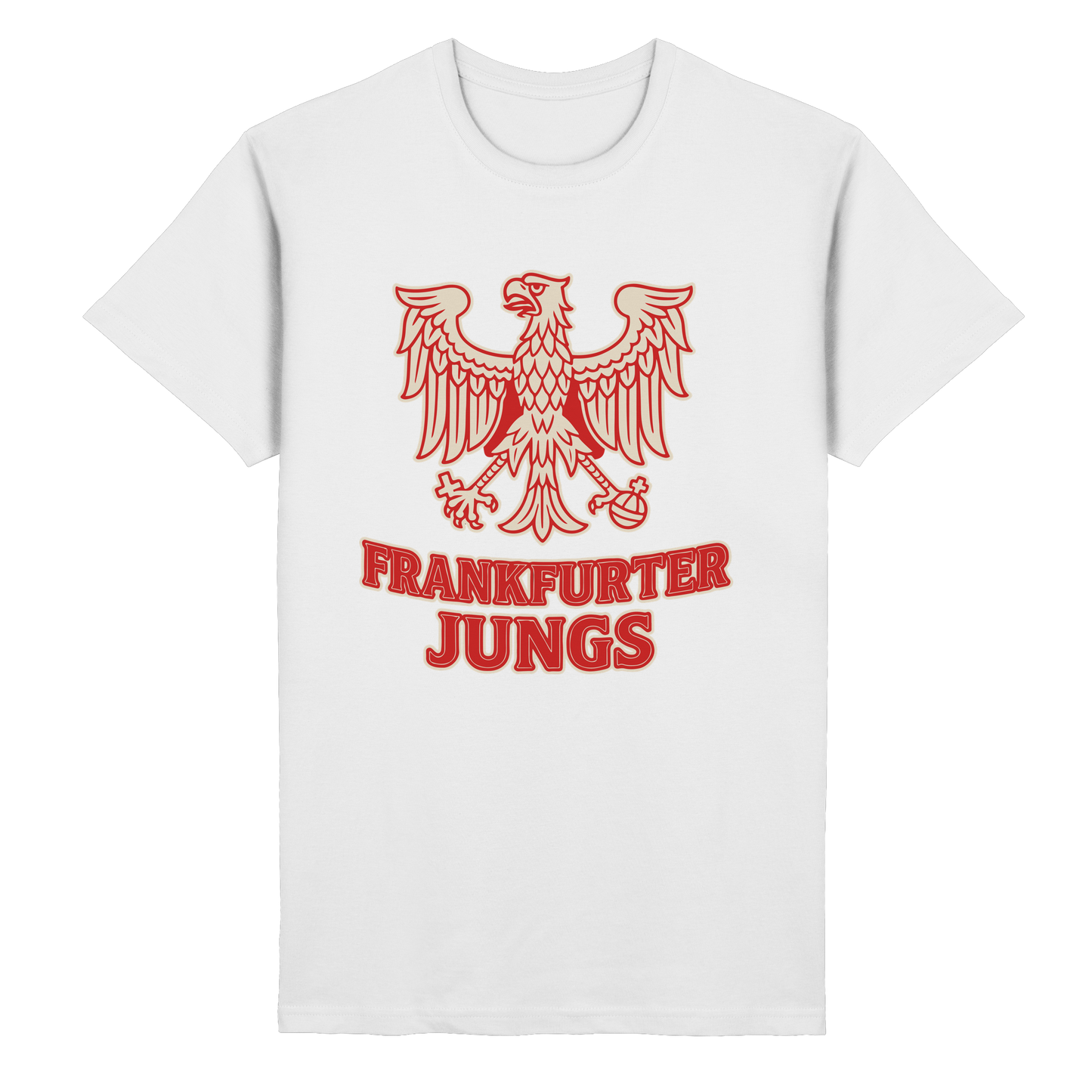 FRANKFURTER JUNGS - Adler, Stolz und Zusammenhalt - Heavy Cotton T-Shirt