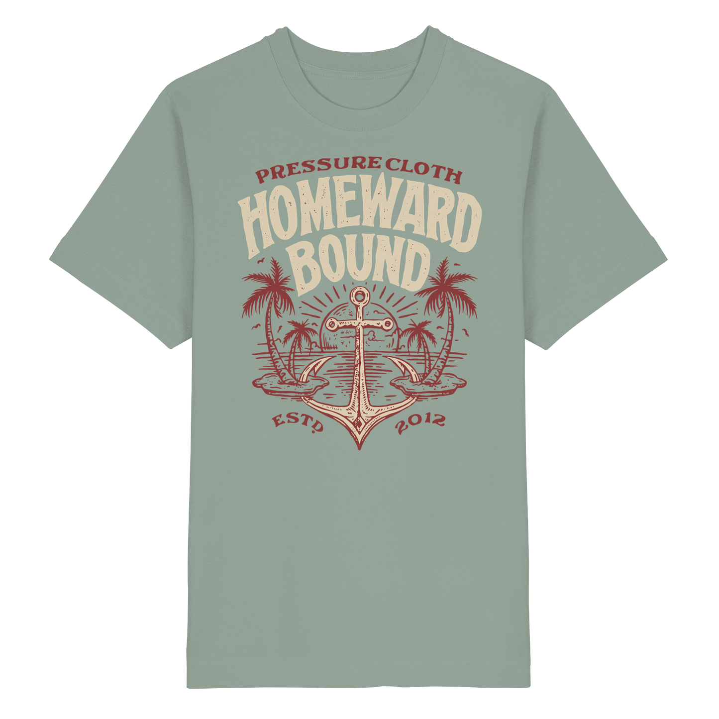 HOMEWARD BOUND - Pressure Cloth - Heavy Oversized Organic Shirt