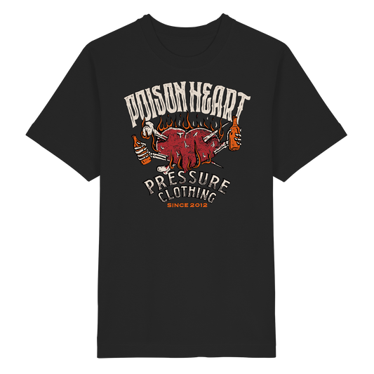 Poison Heart – Punk Rock - Heavy Oversized Organic Shirt