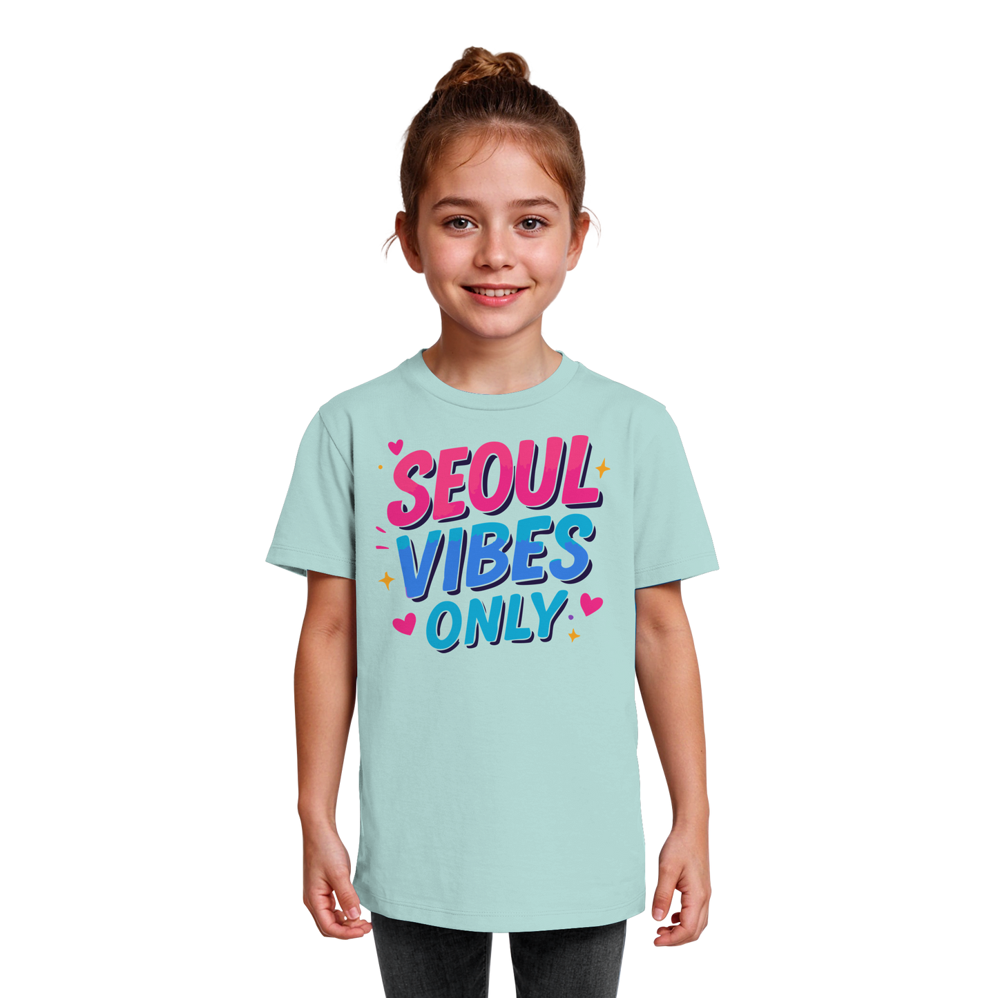 K-Pop Style - Seoul Vibes Only für Korea Fans - Kids Organic Shirt