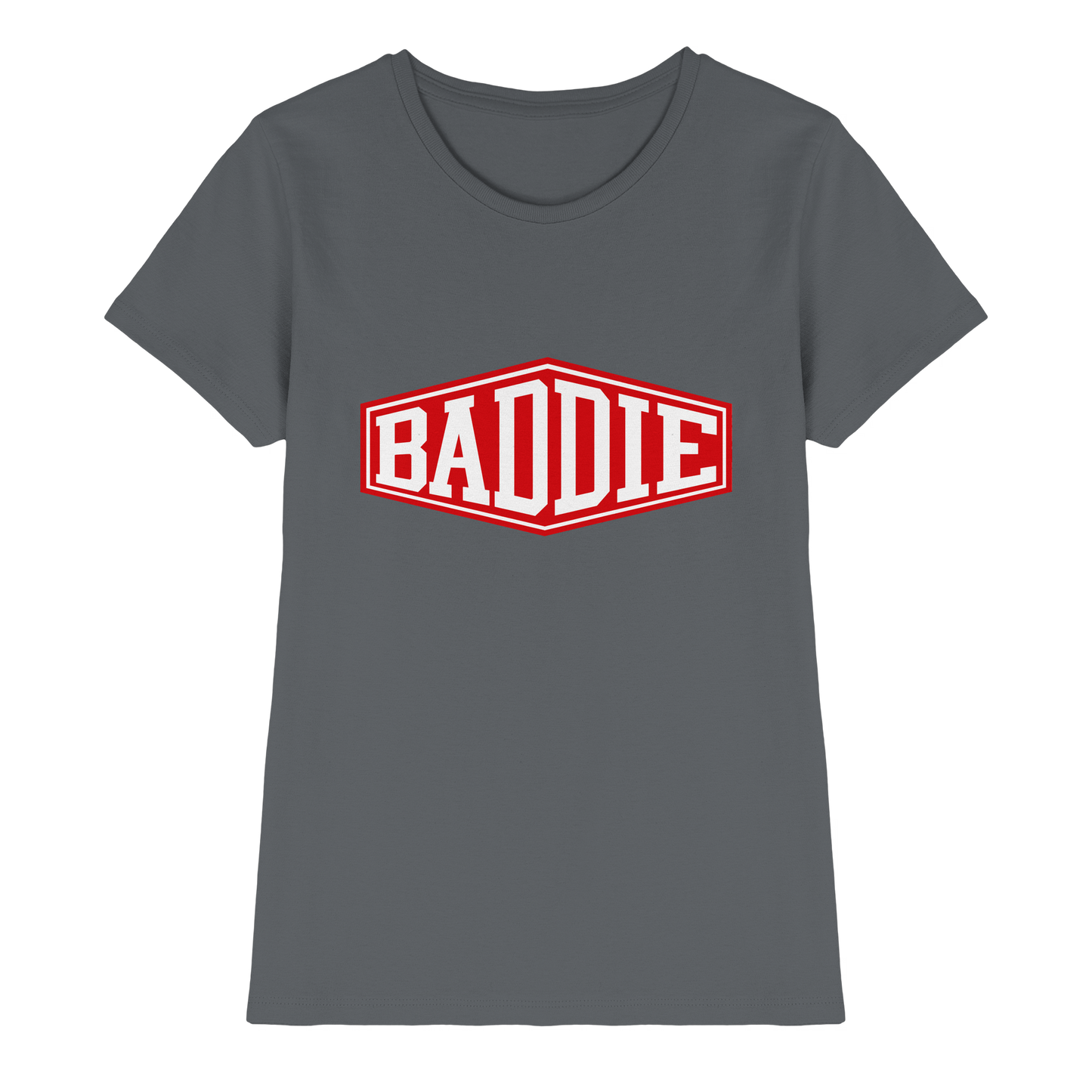 Baddie – Freches Design für Bad Girls - Blood Red Edition - Ladies Premium Shirt