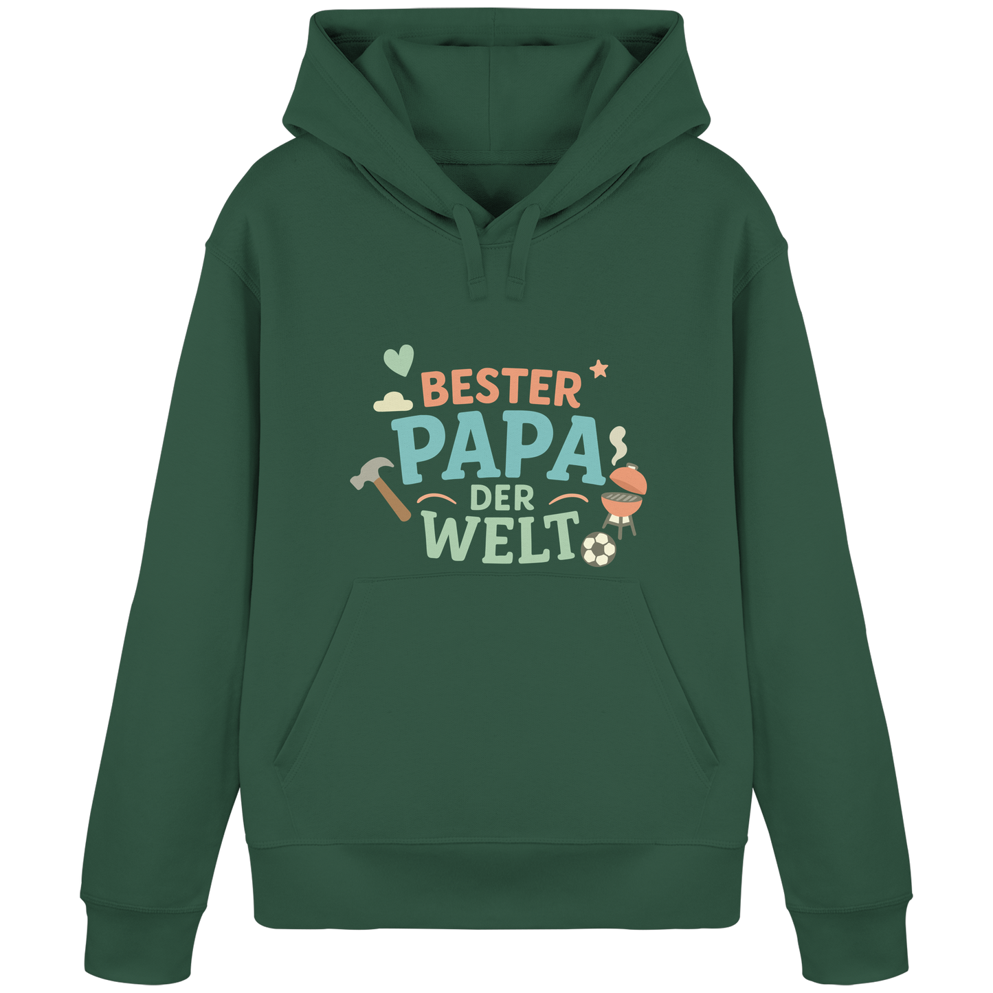 Bester Papa der Welt - Vater Geschenk - Organic Basic Hoodie