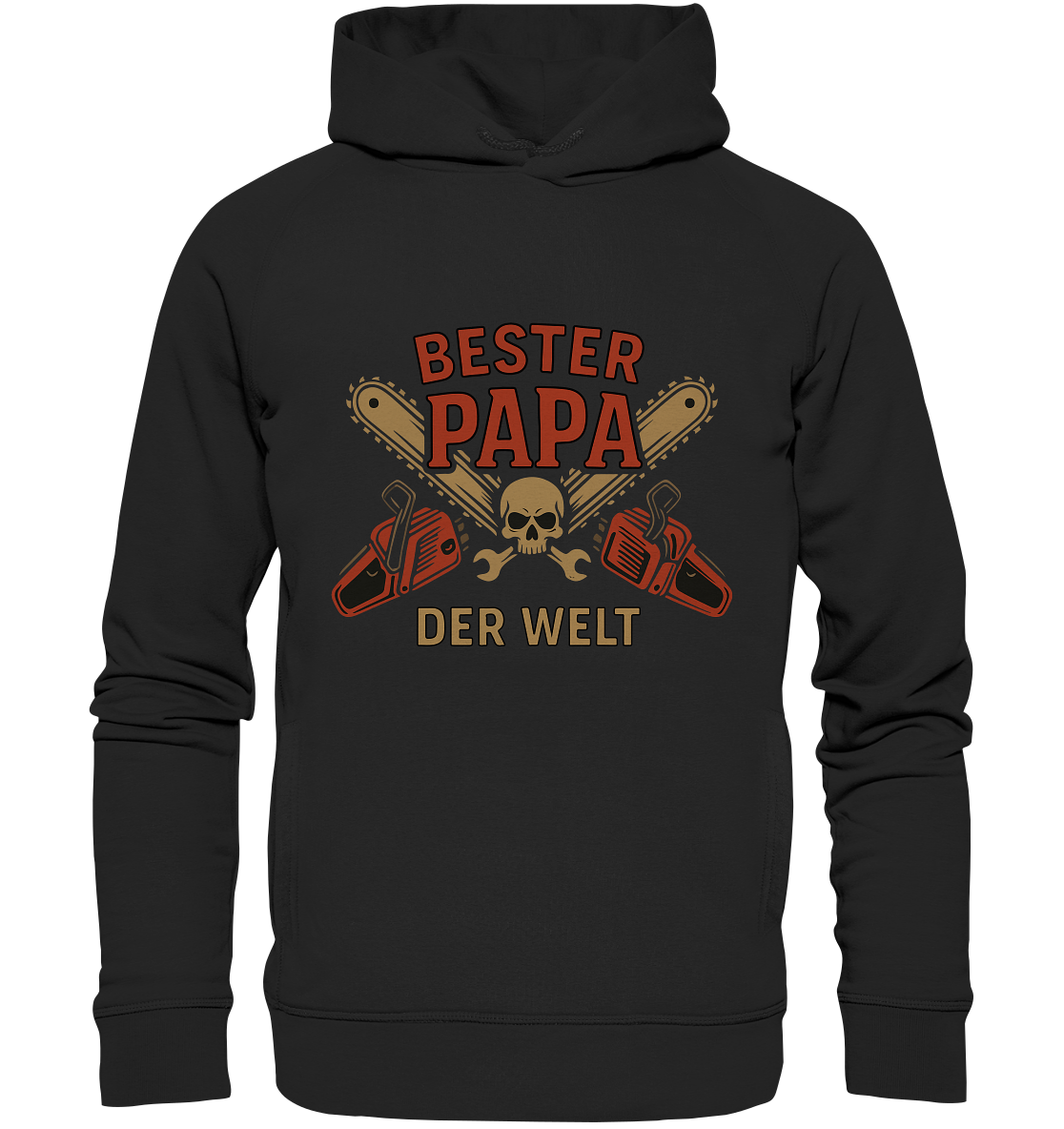 Bester Papa der Welt - Heimwerker Geschenk - Organic Fashion Hoodie