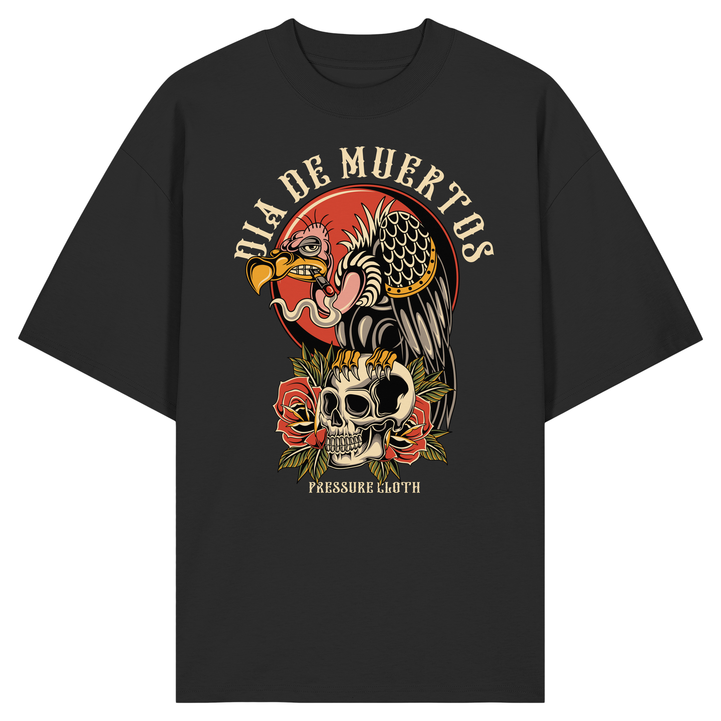 Flügel des Todes - Pressure Clothing - Organic Oversize Shirt