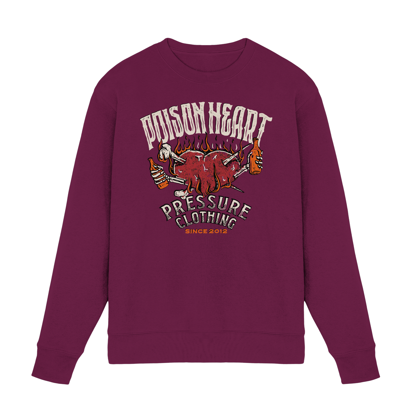 Poison Heart – Punk Rock - Premium Sweatshirt