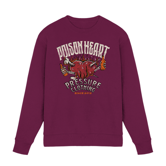 Poison Heart – Punk Rock - Premium Sweatshirt