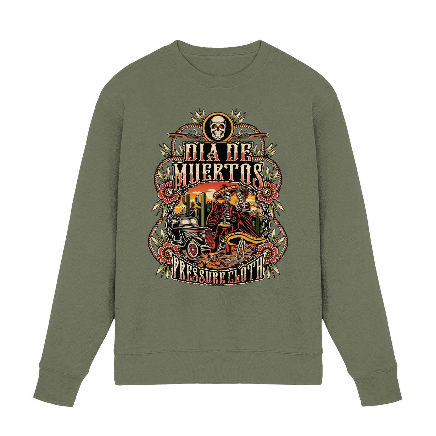 DIA DE MUERTOS - Pressure Cloth - Premium Sweatshirt