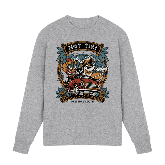 Hot Tiki - Tiki Style - Pressure Cloth - Premium Sweatshirt