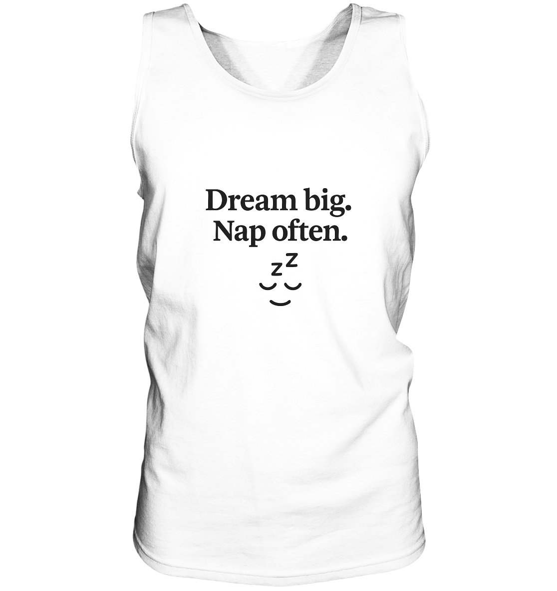 Dream Big. Nap Often. – Selfcare-Mood für Gen Z - Relaxed Tank Top
