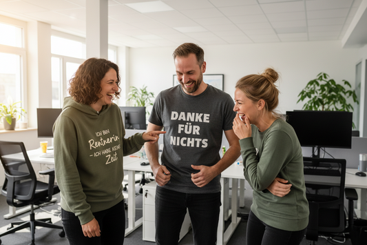 Lustige T-Shirts, Hoodies & Sweatshirts mit Sprüchen