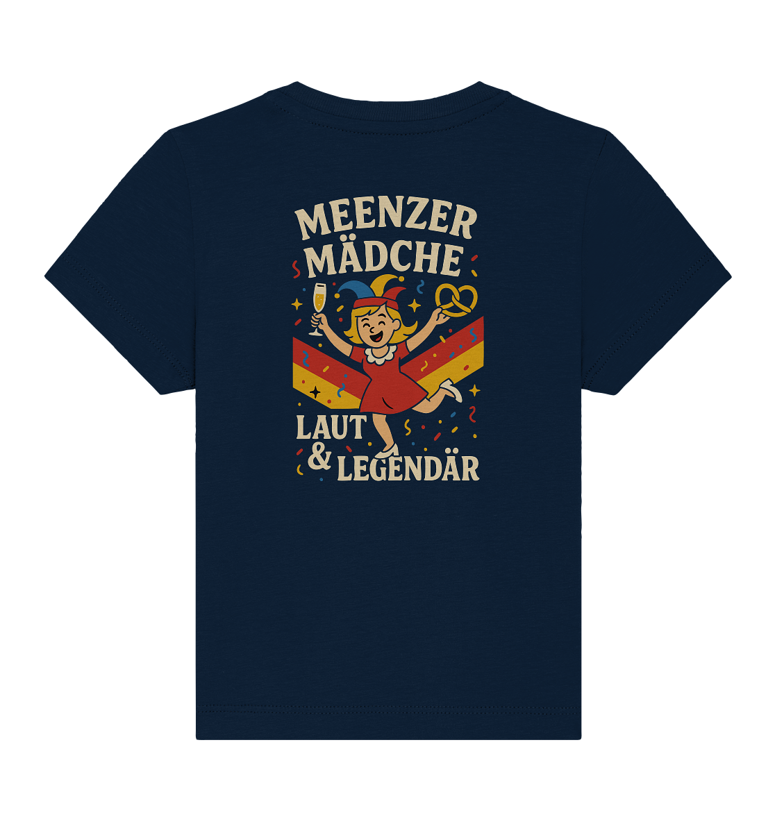 Meenzer Mädche – Laut & Legendär | Karneval Design - Baby Organic Shirt