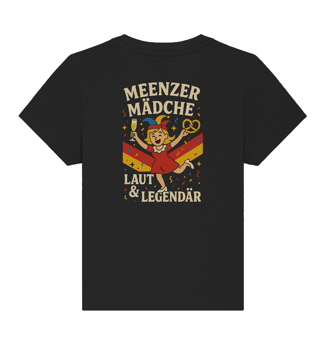 Meenzer Mädche – Laut & Legendär | Karneval Design - Baby Organic Shirt