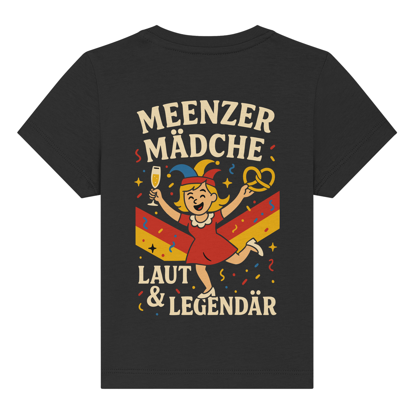 Meenzer Mädche – Laut & Legendär | Karneval Design - Baby Organic Shirt