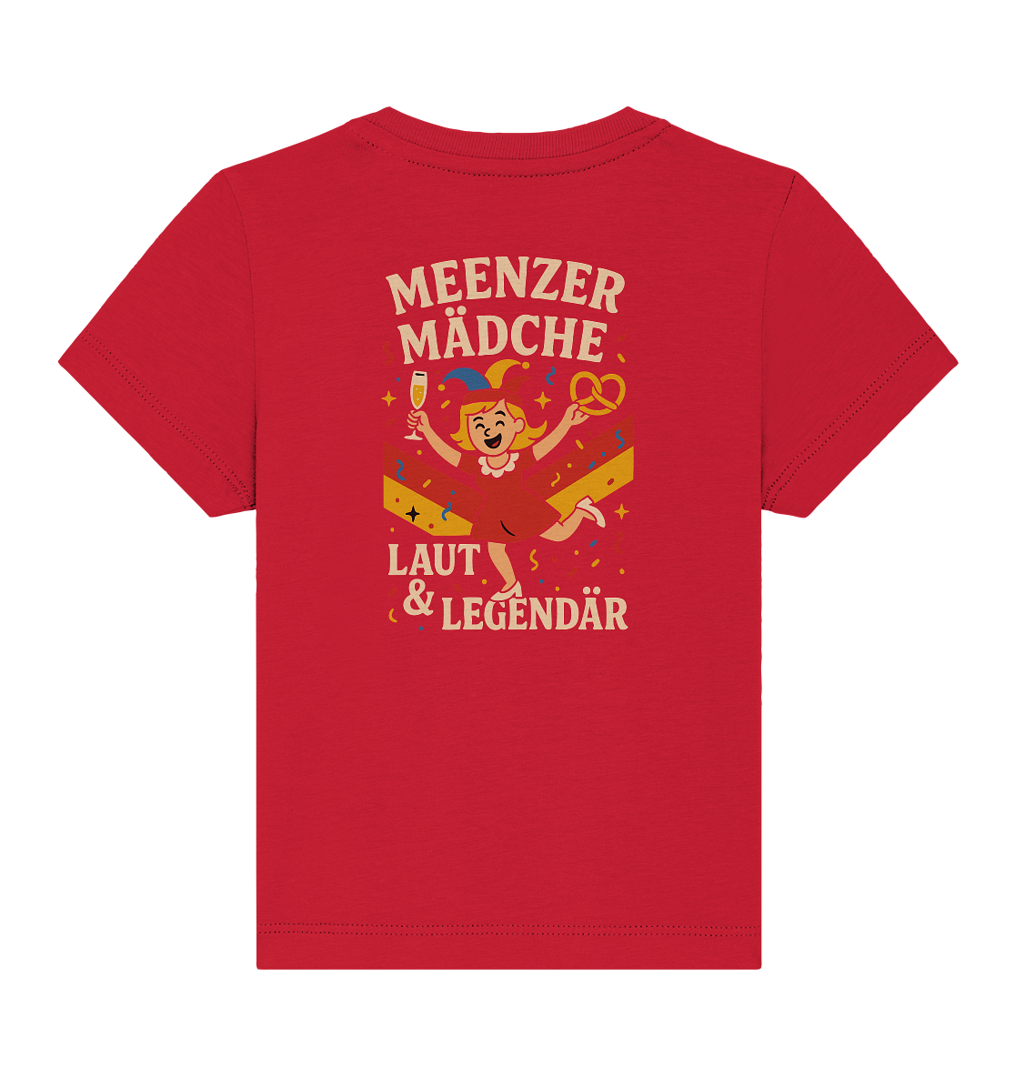 Meenzer Mädche – Laut & Legendär | Karneval Design - Baby Organic Shirt