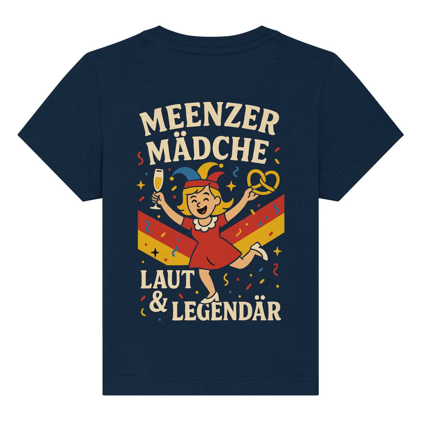 Meenzer Mädche – Laut & Legendär | Karneval Design - Baby Organic Shirt