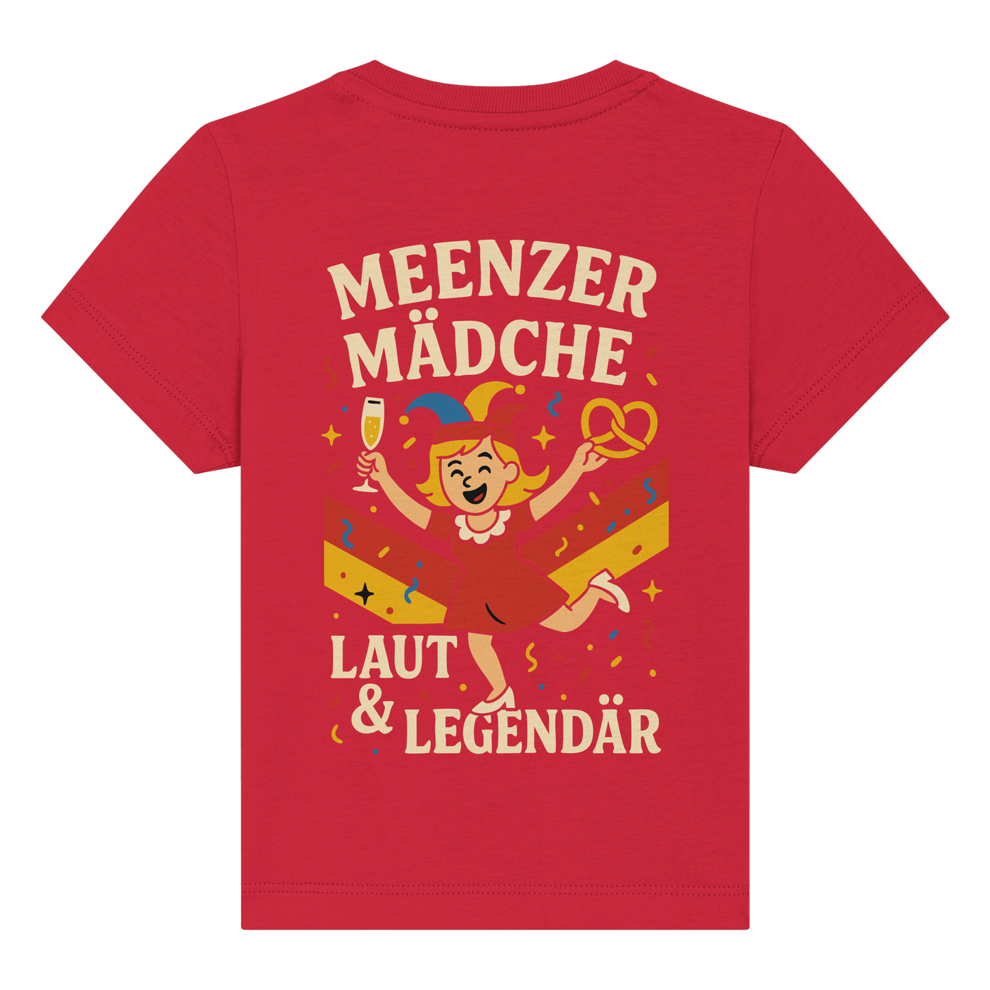 Meenzer Mädche – Laut & Legendär | Karneval Design - Baby Organic Shirt