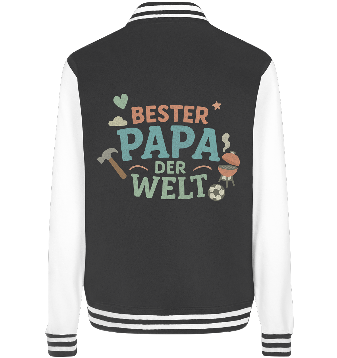Bester Papa der Welt - Vater Geschenk - College Jacket
