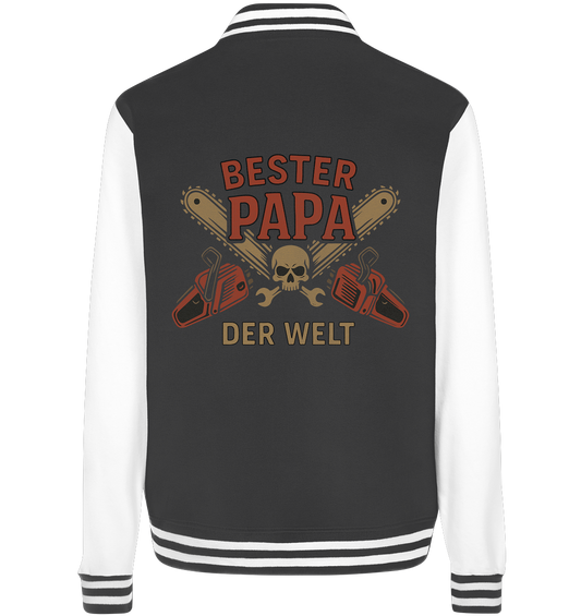 Bester Papa der Welt - Heimwerker Geschenk - College Jacket