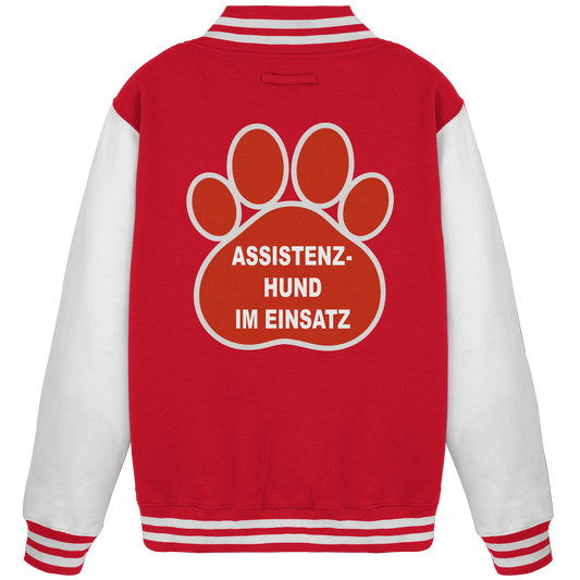 Hilfsmittel für Assistenz-Hund - College Jacket