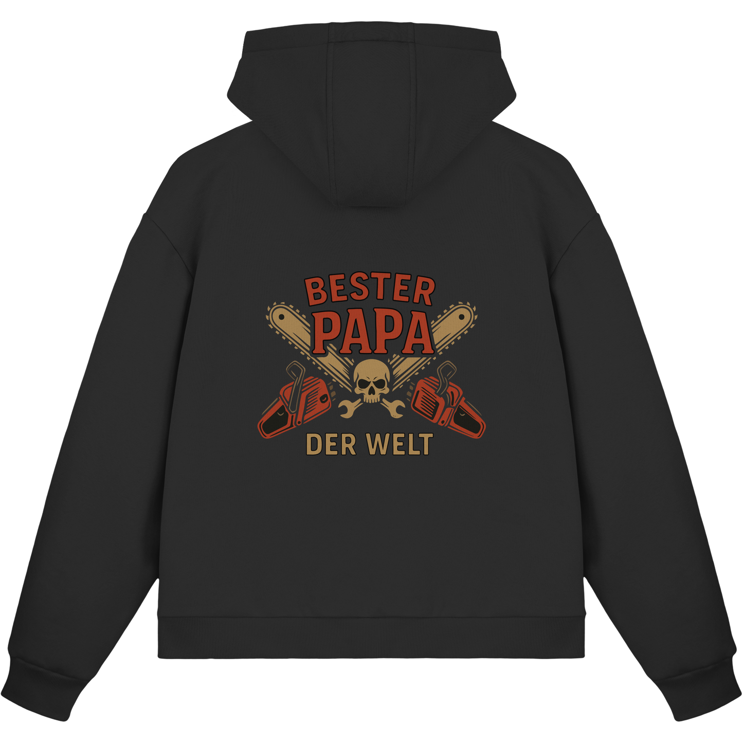 Bester Papa der Welt - Heimwerker Geschenk - Fluffy Boxcut Zipper