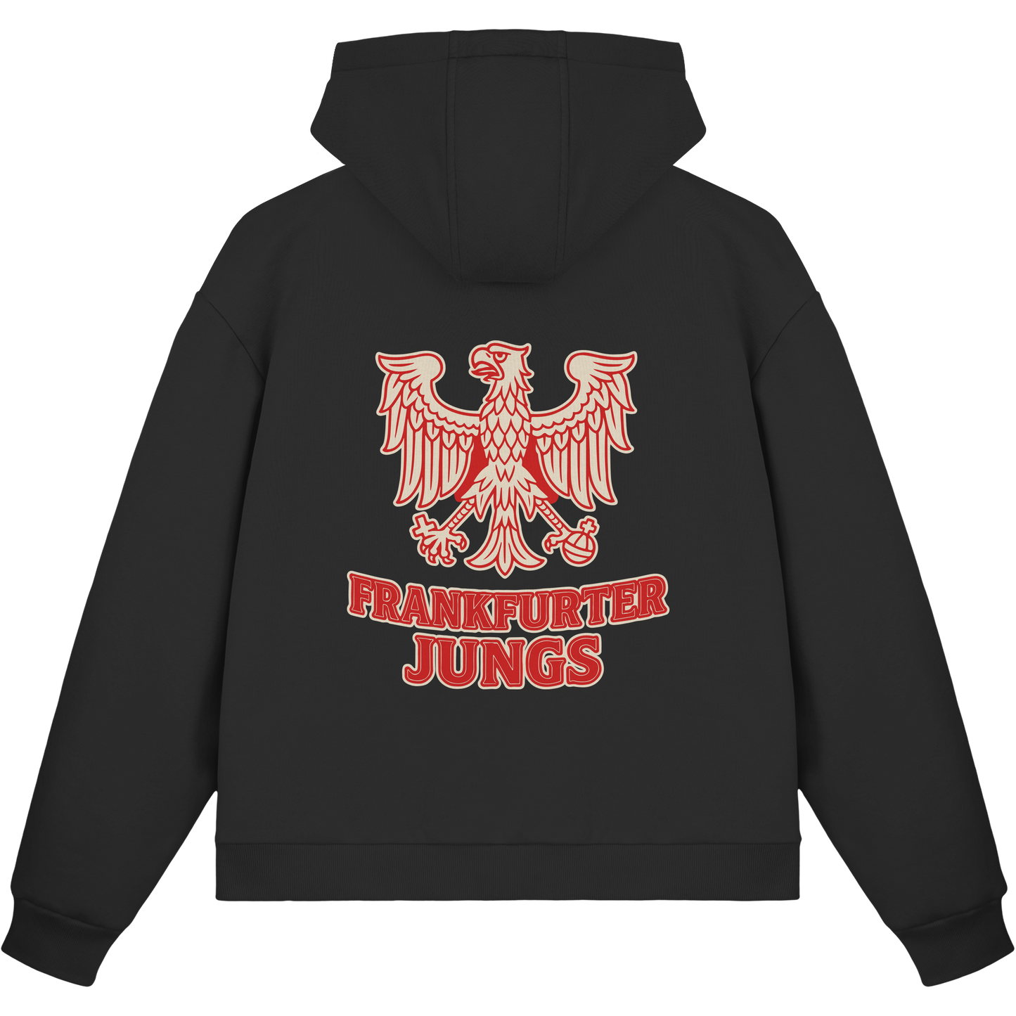 FRANKFURTER JUNGS - Adler, Stolz und Zusammenhalt - Fluffy Boxcut Zipper