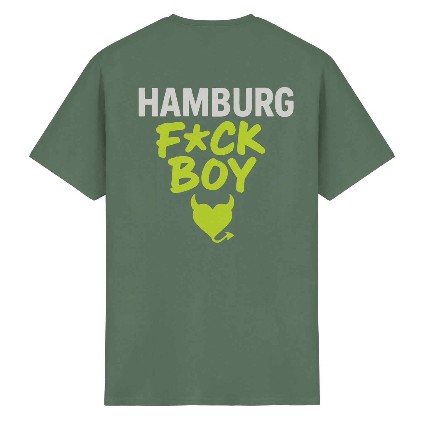 HAMBURG F*CK BOY – Das Shirt für Club-Legenden & Feierbiester - Heavy Cotton T-Shirt