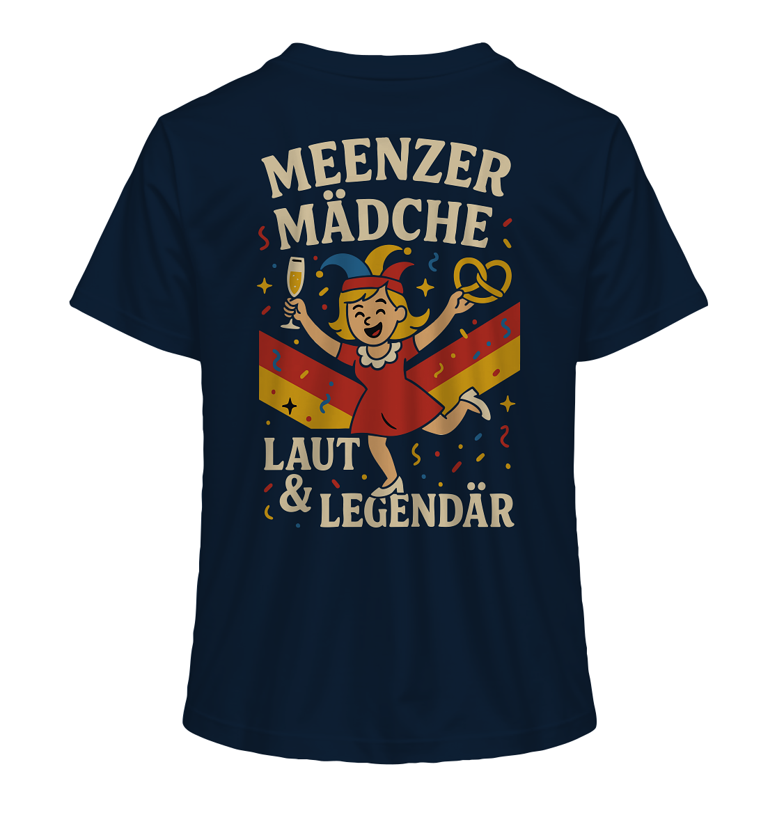 Meenzer Mädche – Laut & Legendär | Karneval Design - Ladies Organic Shirt