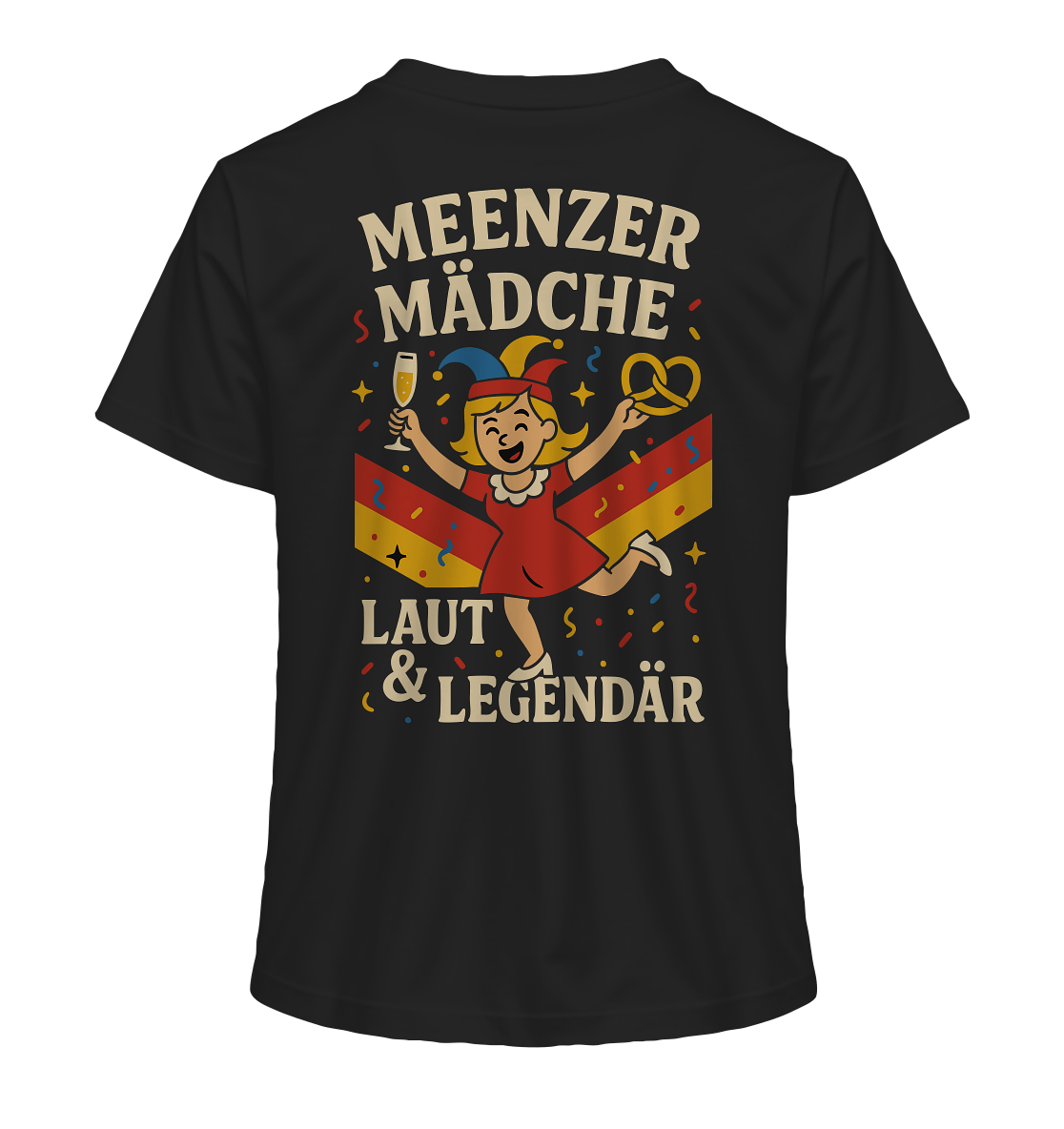 Meenzer Mädche – Laut & Legendär | Karneval Design - Ladies Organic Shirt