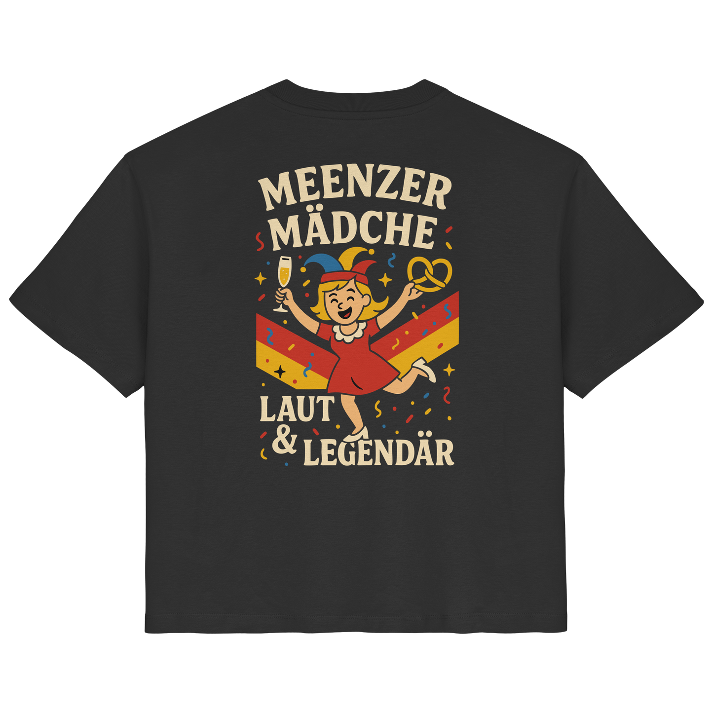 Meenzer Mädche – Laut & Legendär | Karneval Design - Ladies Organic Shirt