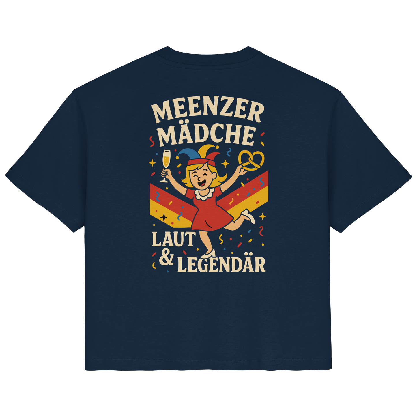 Meenzer Mädche – Laut & Legendär | Karneval Design - Ladies Organic Shirt