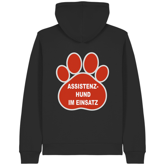 Assistenzhund im Einsatz – Klare Botschaft. Mehr Sicherheit. Mehr Respekt. - Organic Lightweight Zipper