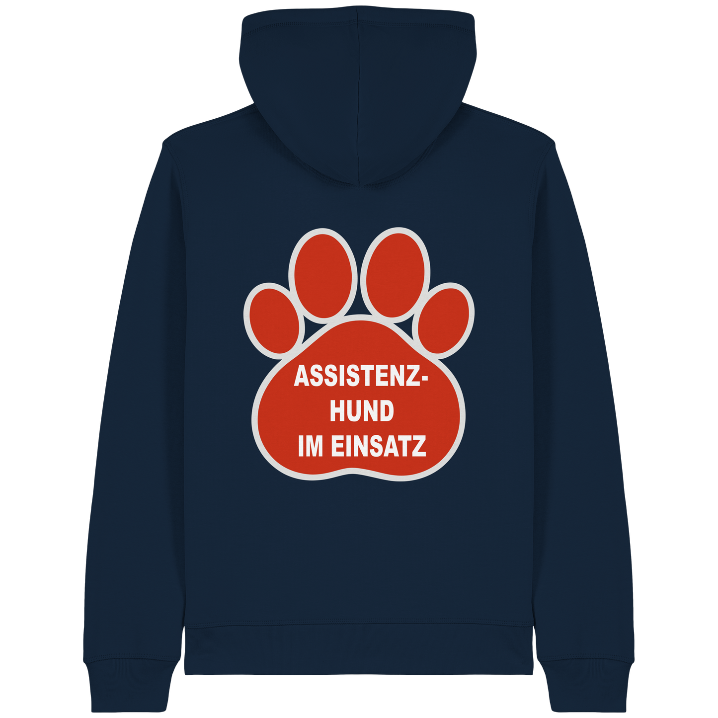 Assistenzhund im Einsatz – Klare Botschaft. Mehr Sicherheit. Mehr Respekt. - Organic Lightweight Zipper