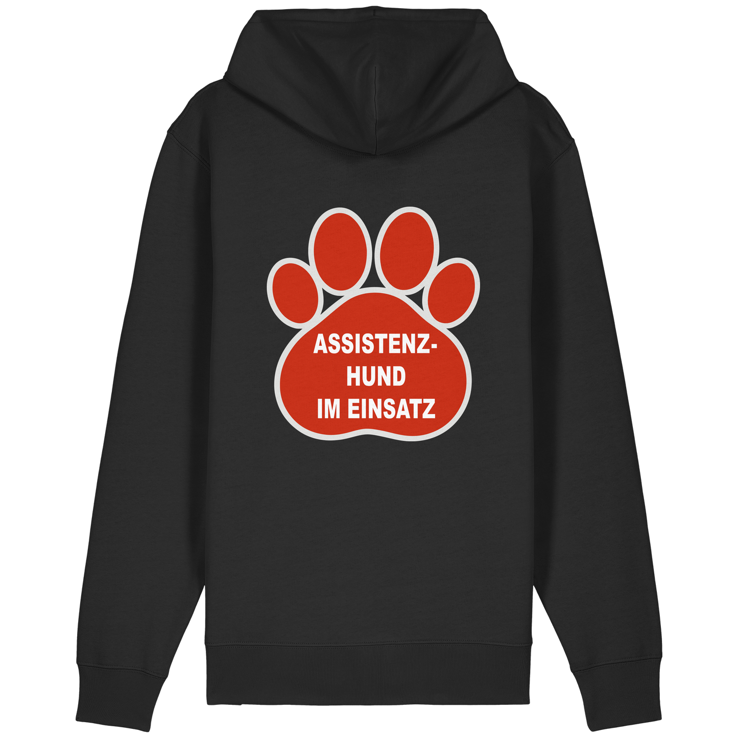 Assistenzhund im Einsatz – Klare Botschaft. Mehr Sicherheit. Mehr Respekt. - Organic Relaxed Zipper