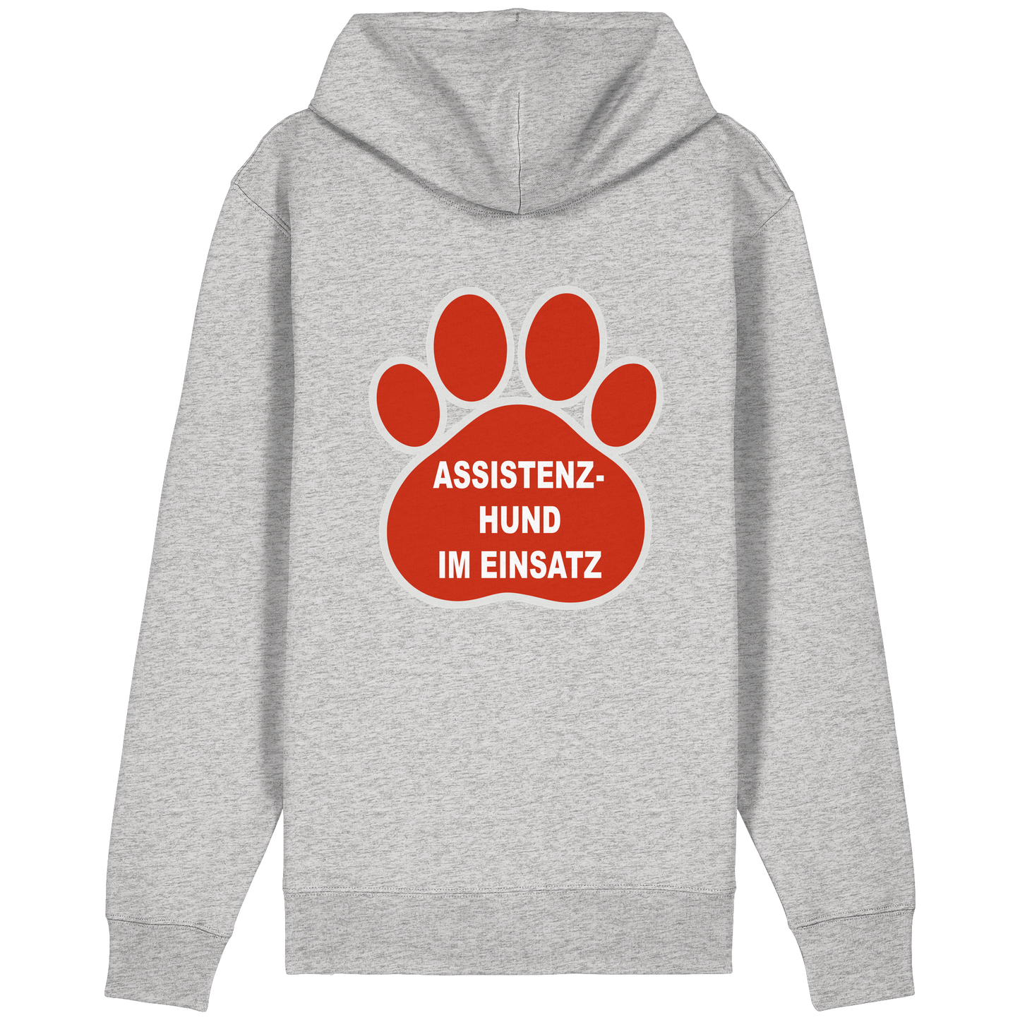 Assistenzhund im Einsatz – Klare Botschaft. Mehr Sicherheit. Mehr Respekt. - Organic Relaxed Zipper