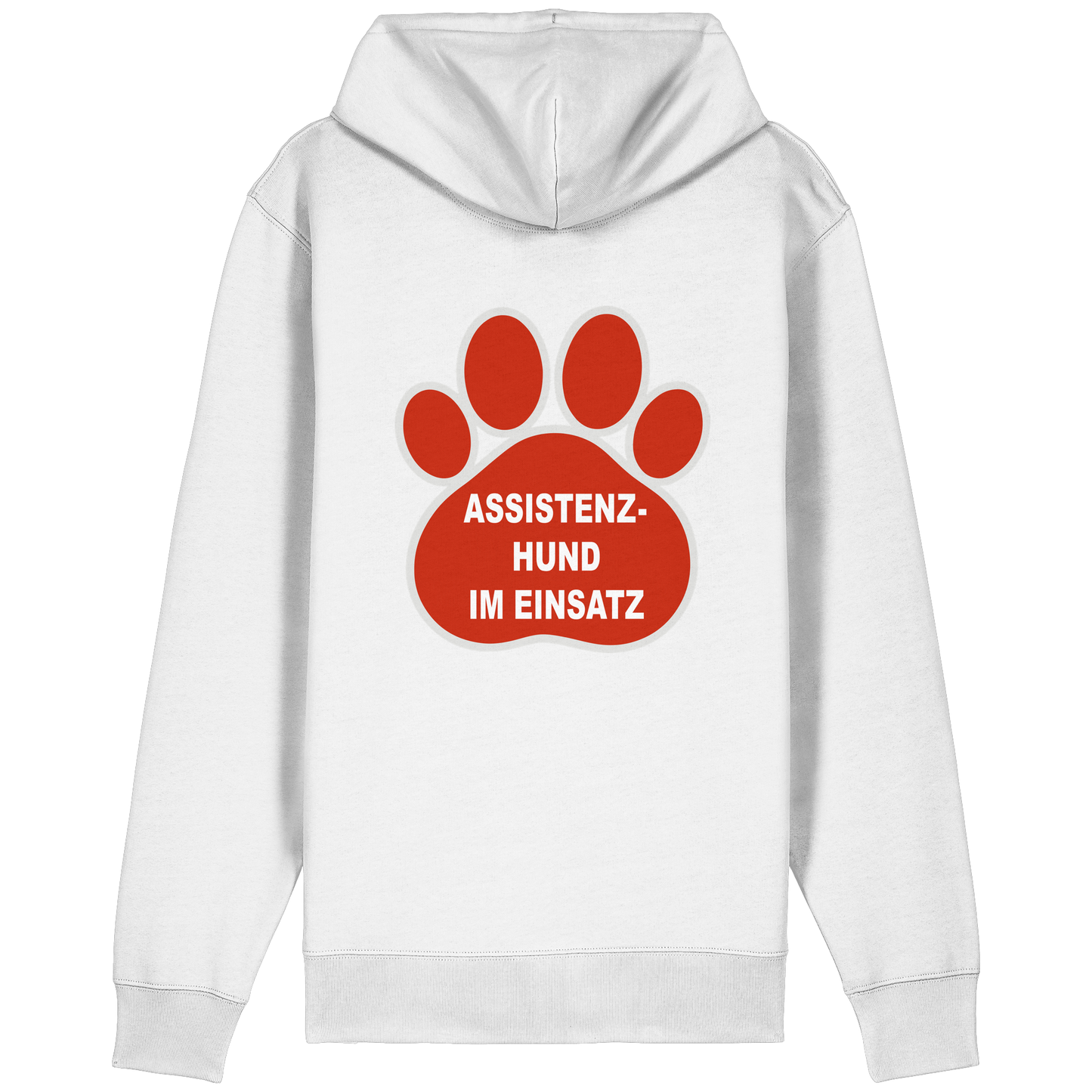 Assistenzhund im Einsatz – Klare Botschaft. Mehr Sicherheit. Mehr Respekt. - Organic Relaxed Zipper