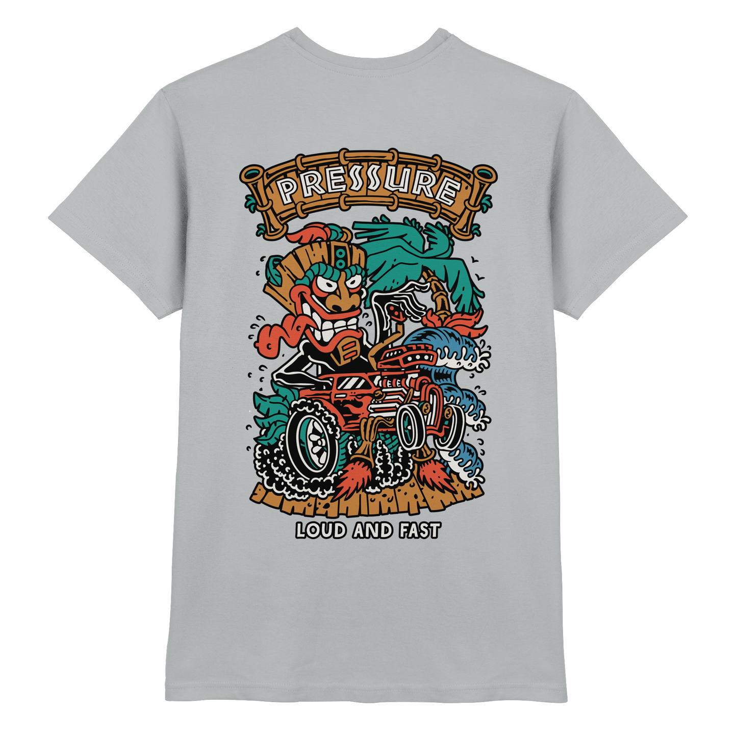 Loud and Fast. - Tiki Style - Pressure Cloth - Premium Shirt