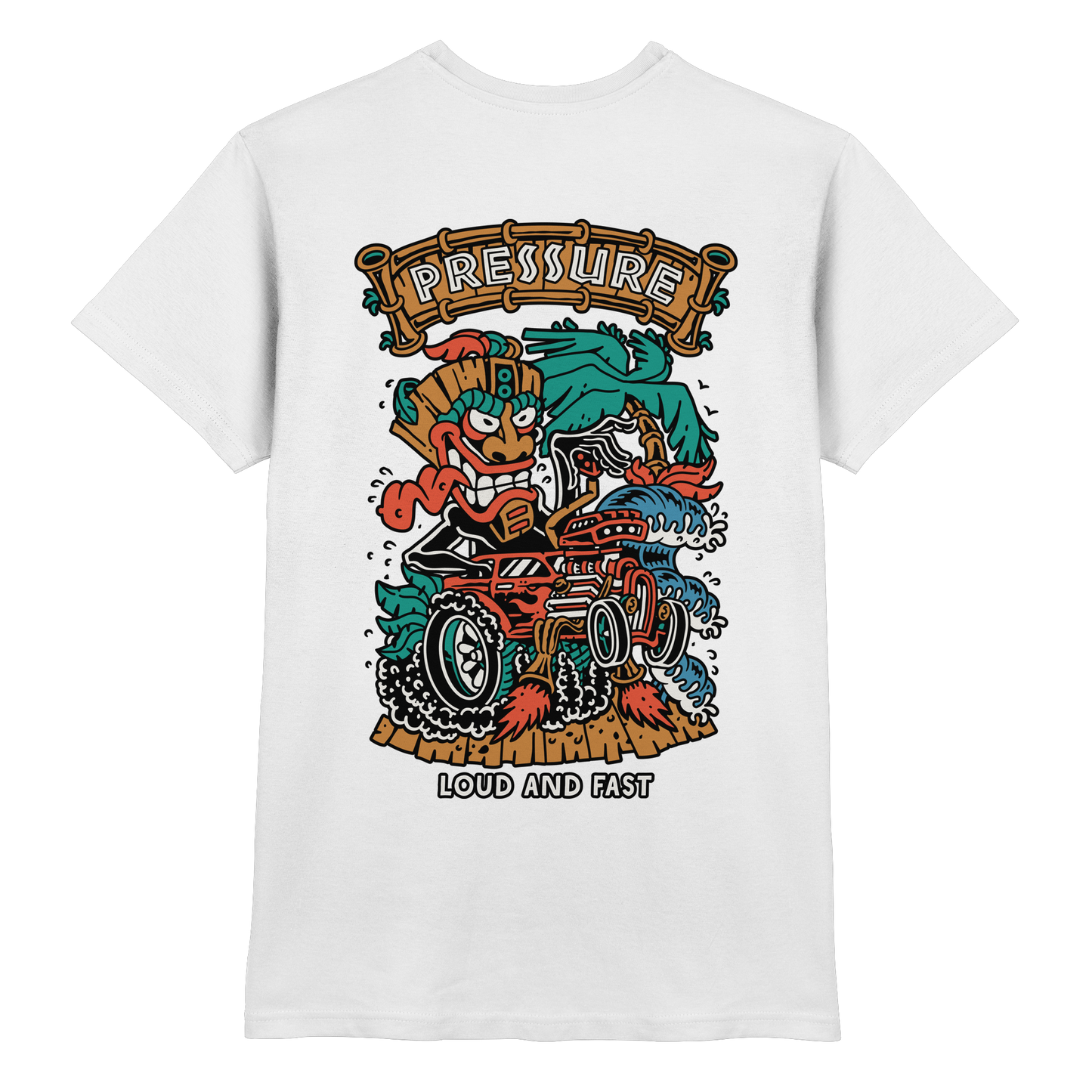 Loud and Fast. - Tiki Style - Pressure Cloth - Premium Shirt