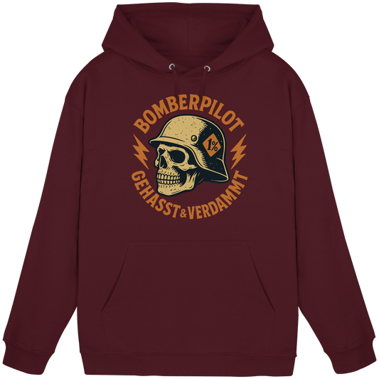 Bomberpilot - Gehasst Verdammt - Biker Mode - Basic Unisex Hoodie