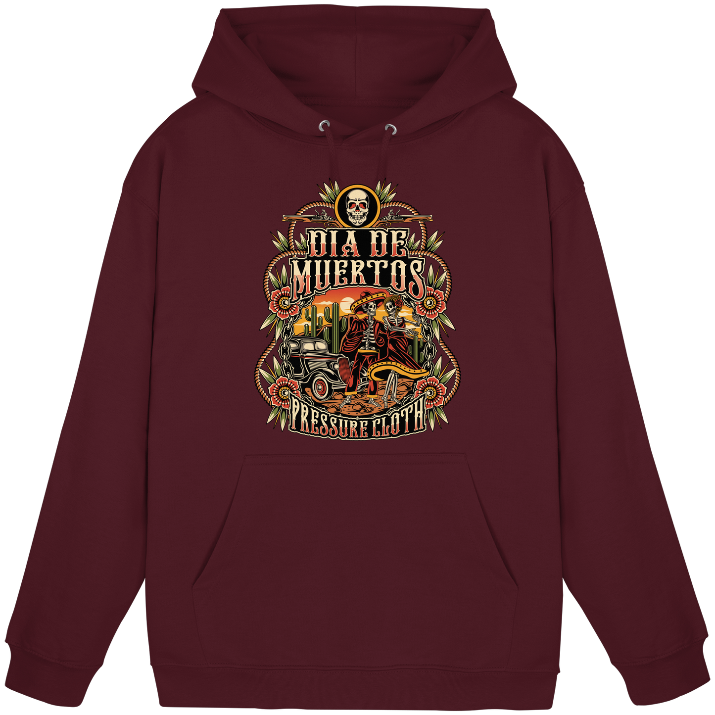 DIA DE MUERTOS - Pressure Cloth - Basic Unisex Hoodie