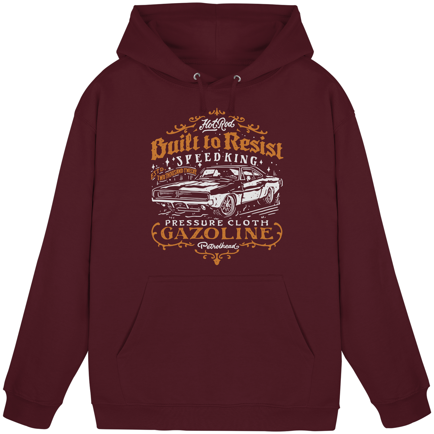 Hot Rod Speedking - Built to Resist - Pressure Cloth - Basic Unisex Hoodie