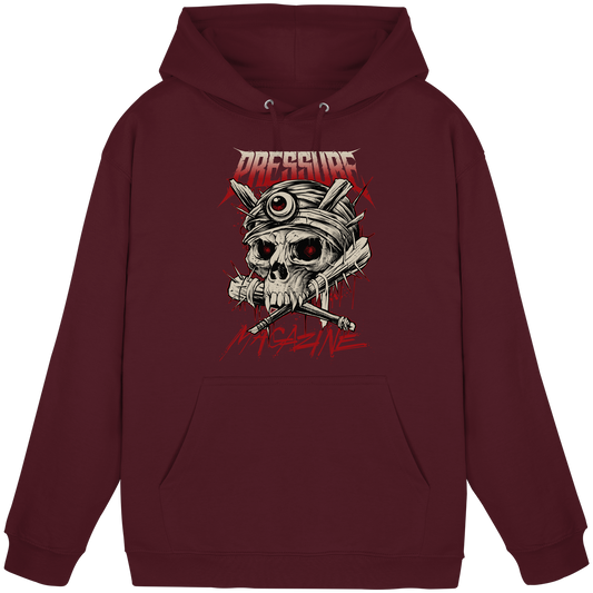 Skullica - Vampire Skull - Pressure Magazine - Basic Unisex Hoodie