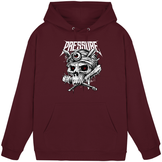 Skullica - Vampire Skull - Pressure Magazine - Basic Unisex Hoodie