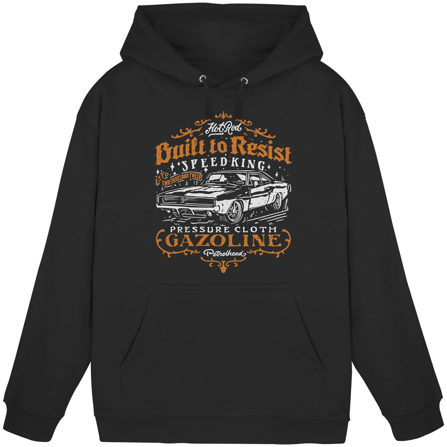 Hot Rod Speedking - Built to Resist - Pressure Cloth - Basic Unisex Hoodie