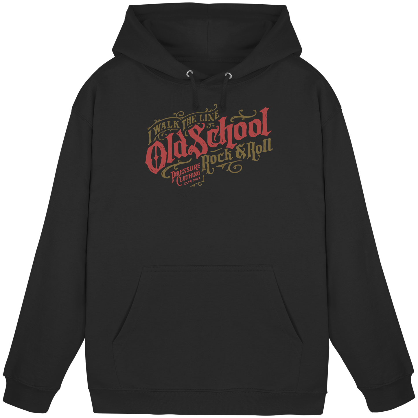 Oldschool Rock & Roll - Pressure Cloth - Basic Unisex Hoodie