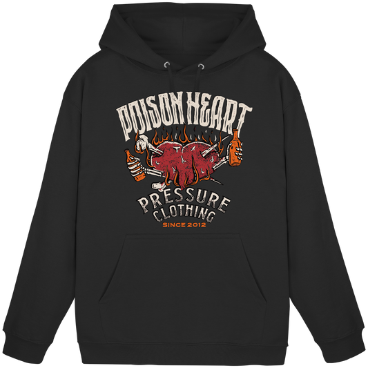 Poison Heart – Punk Rock - Basic Unisex Hoodie